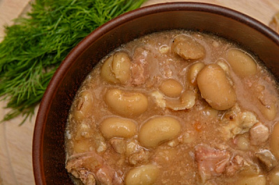 Квасоля Portion з куркою та овочами 350гр