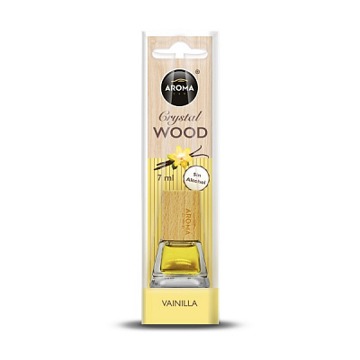 Ароматизатор на зеркало Aroma Car Crystal Wood 928440 Vanilla 7 мл