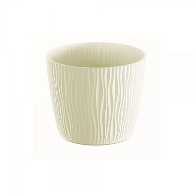 Горщик для квітів Prosperplast SANDY 110 мм круглий 1,06л кремовий (26392-728)