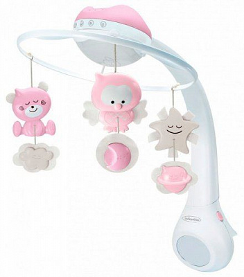 Мобиль Infantino музыкальный с проэктором 3 в 1