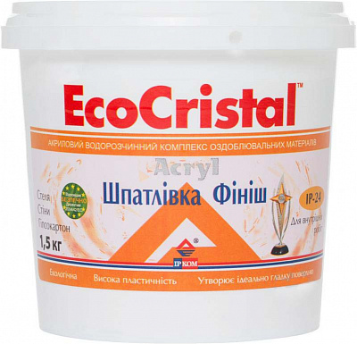 Шпаклевка EcoCristal Финиш ИР-24 1,5 кг