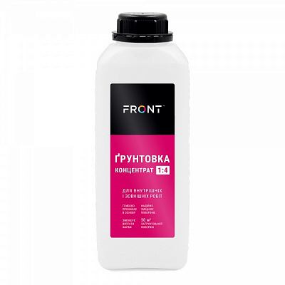 Ґрунтовка глибокопроникна Front концентрат 1:4 1 л