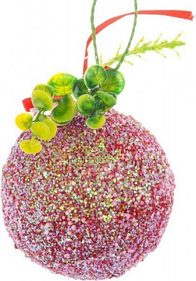 Шар пенопластовый Сказочный средний d80 красный