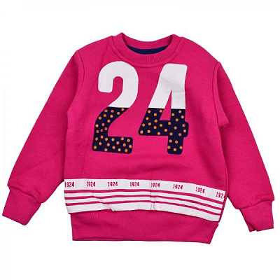 Свитшот Bi Baby «24» 8062 р.98 розовый 