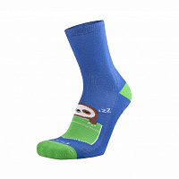 Шкарпетки унісекс Duna новорічні 4120 махра р.18–20 блакитний 