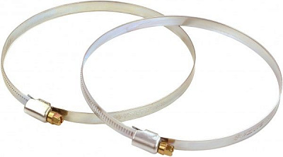 Хомут черв'ячний 140-160 мм 2 шт ЦБ