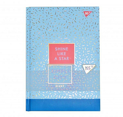 Блокнот-мотиватор Shine like a star серии Simpli City 13x18,5 см 151589 YES