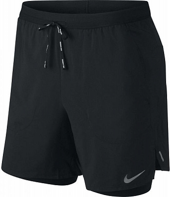 Шорты Nike NK DF FLX STRD 2IN1 SHRT 7IN CJ5471-010 р. 2XL черный