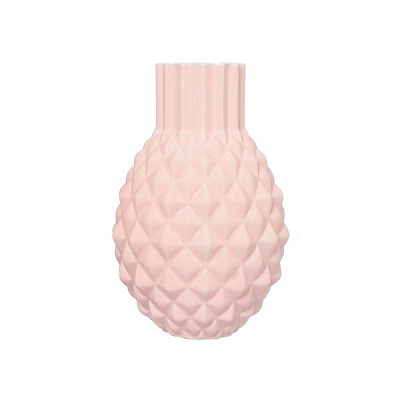 Ваза керамическая розовая Ананас