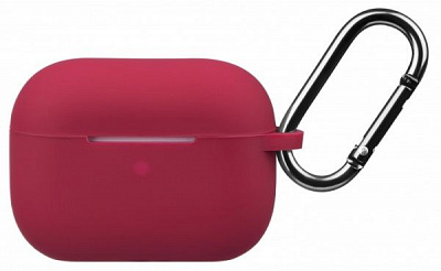 Чохол для навушників 2E для Apple AirPods Pro Pure Color Silicone 2.5 мм Cherry red (2E-PODSPR-IBPCS-2.5-CHR)