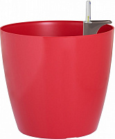 Горшок пластиковый Artevasi San Remo Self Watering System круглый 25л красный 