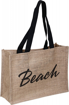 Сумка пляжна Luna Beach 33х24х12 см бежевий бежевий