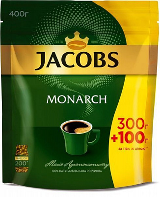 Кава розчинна Jacobs Monarch 400 г