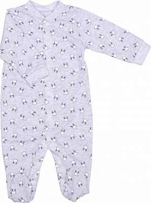 Комбінезон ясельний унісекс Фламінго р.74 в асортименті 647-111