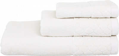 Полотенце махровое VELOUR CELLS 33x50 см айвори La Nuit