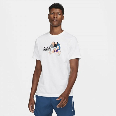 Футболка Nike M NKCT TEE SLAM DC5376-100 р.L білий