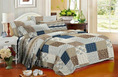 Покривало стьобане Печворк 1106 215x140 см