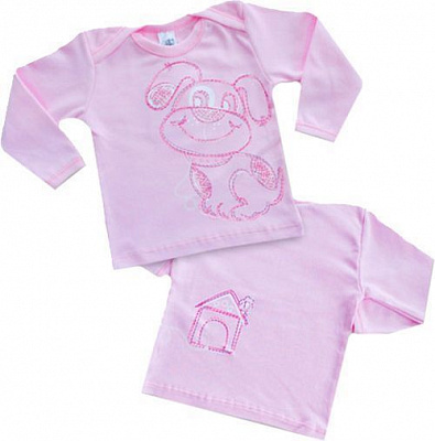 Кофта для девочек Фламинго р.74 розовый 163-212 