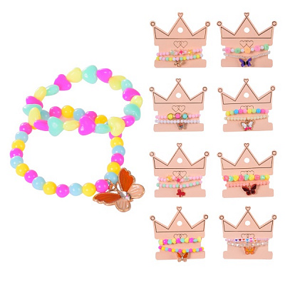 Браслет плетеный B4313 2 шт./уп. (ассортимент)