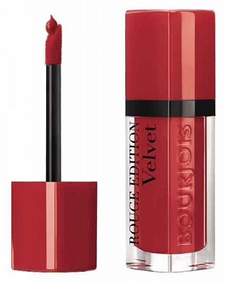 Помада рідка Bourjois Rouge Edition VELVET №18 червоний 7.7 мл