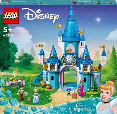Конструктор LEGO Disney Princess Замок Попелюшки і Прекрасного принца 43206