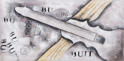 Репродукция Гитара 60x120 см 