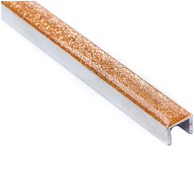 Бордюр Cerossa ceramica бронза світла 12х500 мм