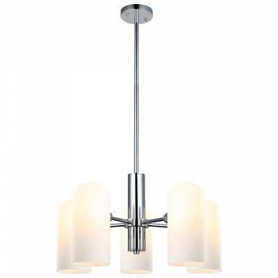 Люстра подвесная Vio Concept by LUCEA Espen 5x40 Вт Е27 хром 80407-02-P05-CR 