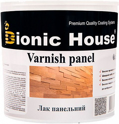 Лак панельний L002 Bionic House мат безбарвний 0,8 л