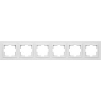 Рамка шестиместная Mono Despina универсальная белый 102-190000-166