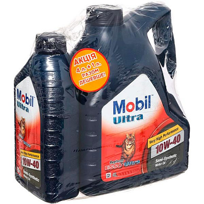 Моторне мастило Mobil 10W-40 5 л