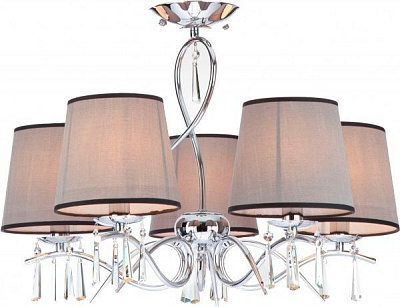 Люстра потолочная Strotskis Morise 5x40 Вт E14 хром 70048/5 