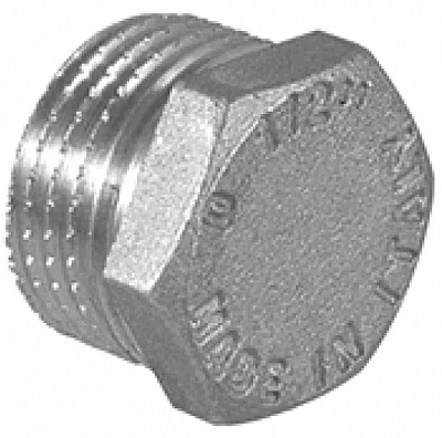 Заглушка зовнішня Hi-Therm 1/2 З (нікель)