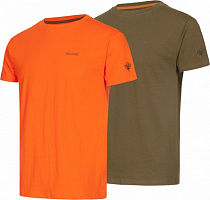 Комплект футболок Hallyard Jonas 2324.06.97 р.M помаранчевий/хакі