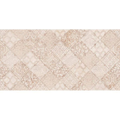 Плитка Allore Group Crema Marfil Intarsia W\DEC M NR Glossy 31x61