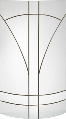 Витражное стекло Грейд Лотос R 603x387 для фасада МДФ R 713x522