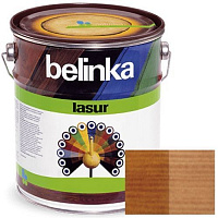 Краска-лазурь Belinka Lasur 17 тик мат 2,5 л