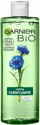 Мицеллярная вода Garnier Bio с экстрактом василька 400 мл