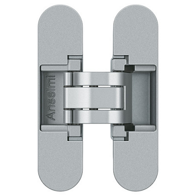 Петля Anselmi AN 172 3D MC врезная 125x80x36 мм матовый хром универсальная 1 шт.