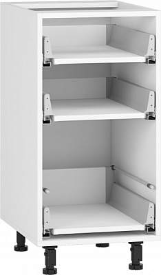 Тумба нижняя Грейд с 3 тандембоксами ТОП 400x820x522 мм белый 