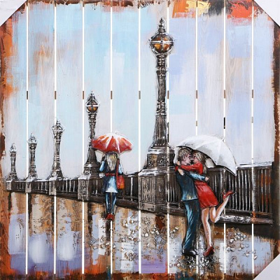Картина 3D Романтика 91x91 см 