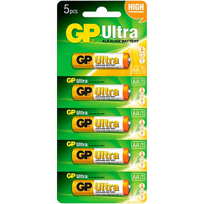 Батарейка GP Ultra Alkaline 15AUHM-2UE5 1.5V