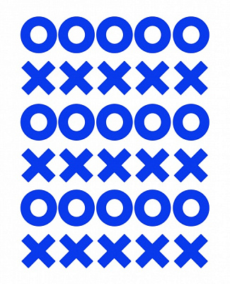 Світловідбивна наліпка LOOM XO LM-10036-blue для твердих поверхонь