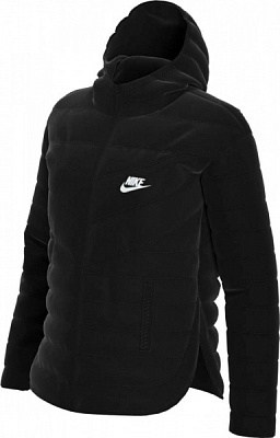 Куртка Nike W NSW TF RPL WINDRUNNER HD JKT DH4073-010 р.L черный