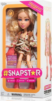 Лялька SnapStar Аспен