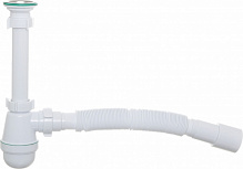 Сифон для умивальника ScandiSPA + гофротруба 40х40 SТ18080043