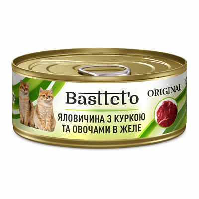 Консерва для котов Basttet`o Original