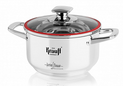 Каструля з кришкою Smart Сhef mini 1,2 л 26-238-066 Krauff