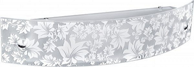 Светильник настенно-потолочный Геотон НББ 02-2х40-904 38282 2x40 Вт E27 белый с рисунком 