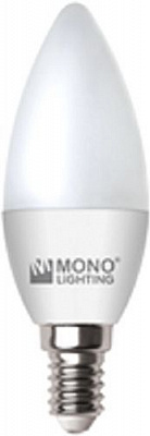 Лампа светодиодная Mono Lighting 4 Вт C35 матовая E14 220 В 6500 К 